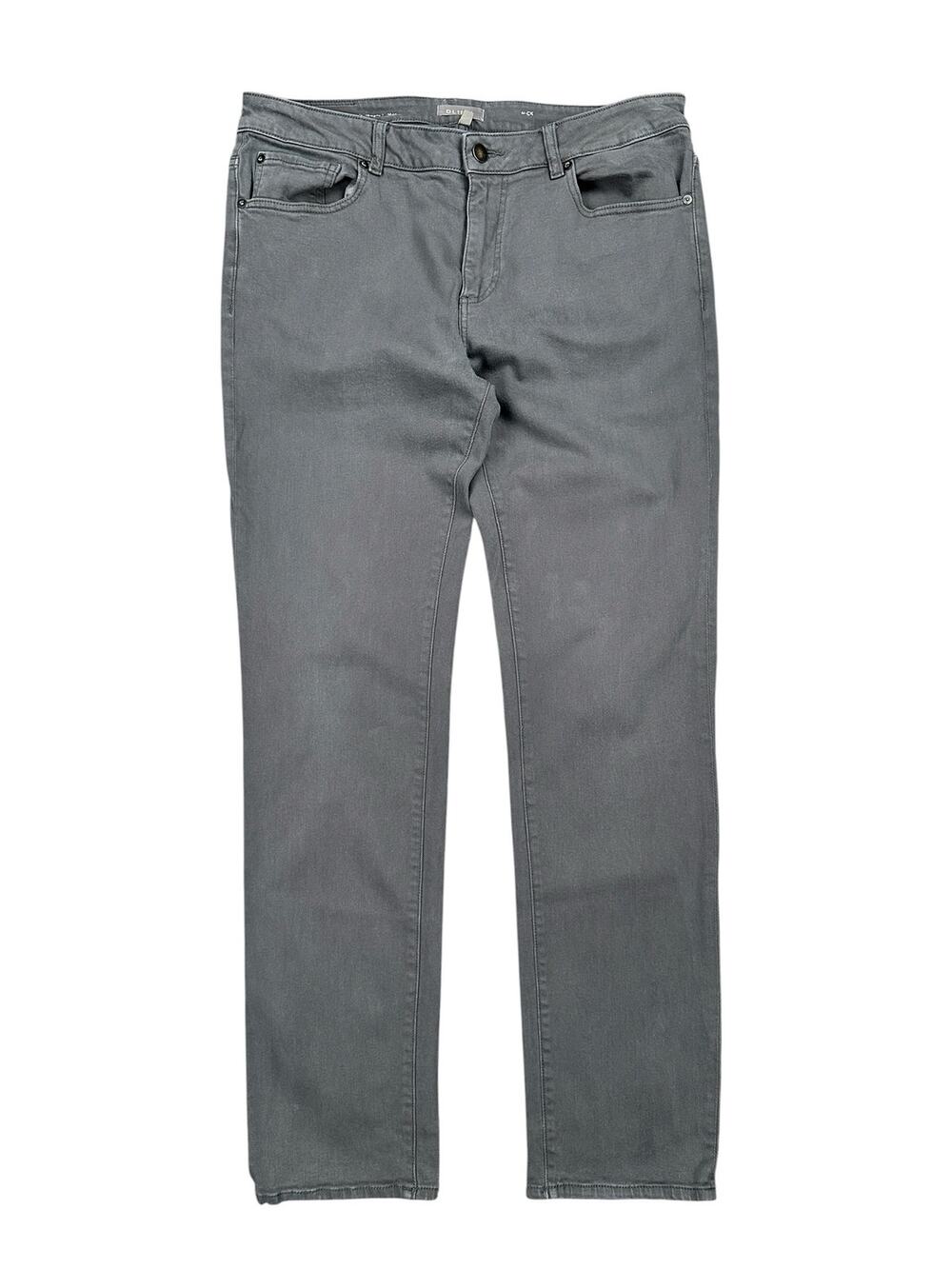 DL1961 Nick Slim Fit Jeans Charcoal — Size 36x34